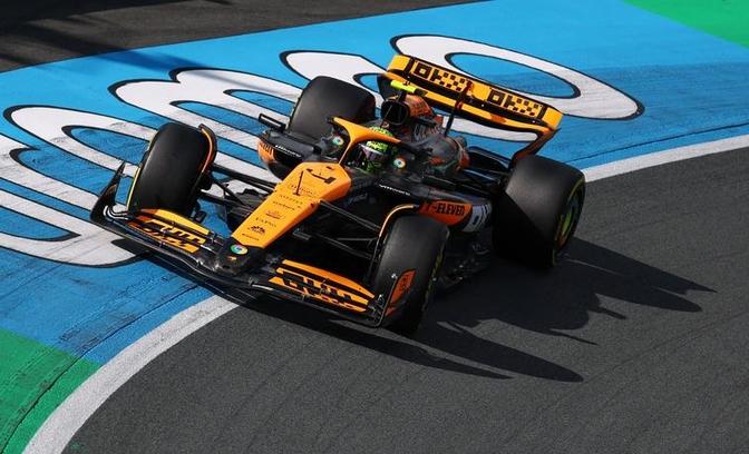 迈凯伦完胜红牛二队，诺里斯高光表现