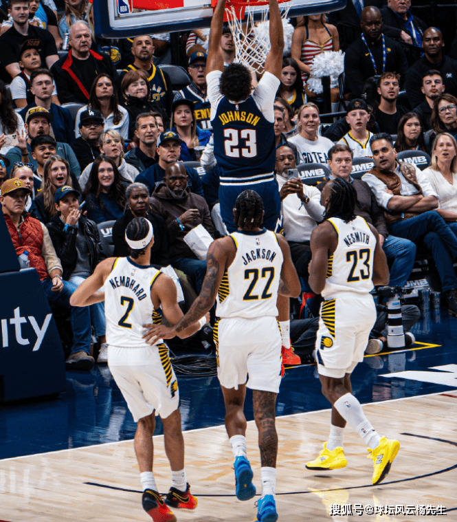 掘金轻取篮网,詹姆斯统治全场 掘金轻取篮网,詹姆斯统治全场